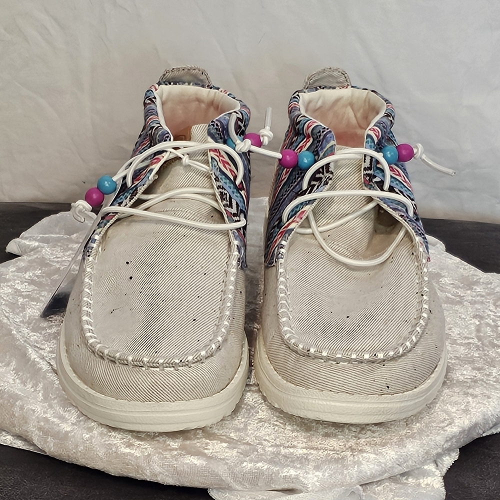 *NWT* Hey Dude "Wendy" Mid Boho Women's Sneakers - Picture 2 of 11